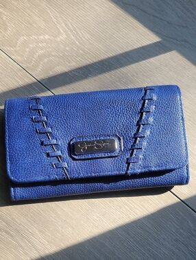 Jessica Simpson Royal Blue Wallet Like New